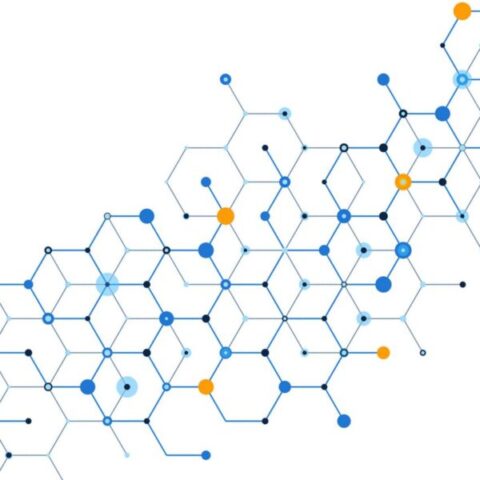 illustration of molecular model